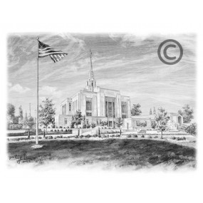 Ogden Utah Temple Recommend Holder