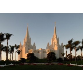 San Diego California Temple Recommend Holder