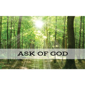 Ask of God (2017 Youth Theme) Recommend Holder