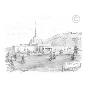 Billings Montana Temple Recommend Holder