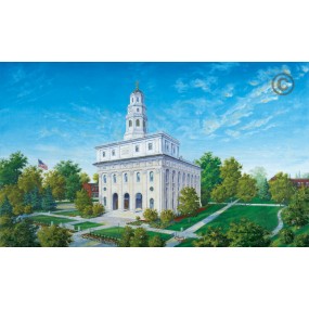 Nauvoo Illinois Temple Painting Recommend Holder